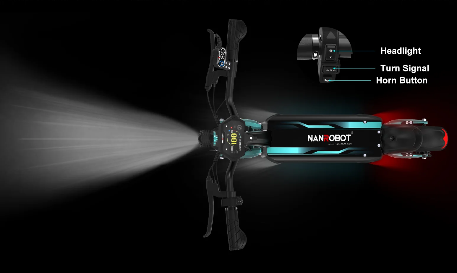 NANROBOT LIGHTNING PRO világítás