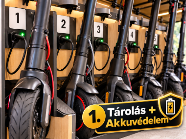 Alap csomag – tárolás és akkumulátor-védelem